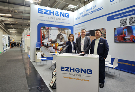 我司董事長(zhǎng)率隊(duì)參加2024德國(guó)漢諾威EUROBLECH金屬板材...